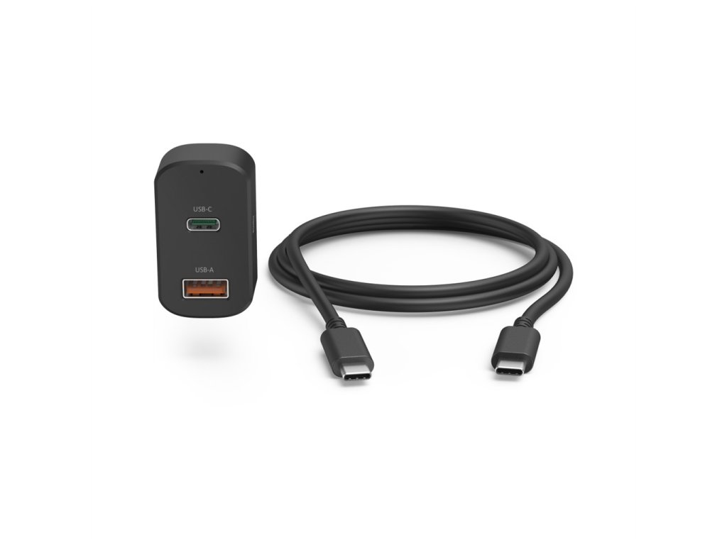 hama usb c napajeci zdroj do auta power delivery 5 20 v 65 w 1 5 m ien495920