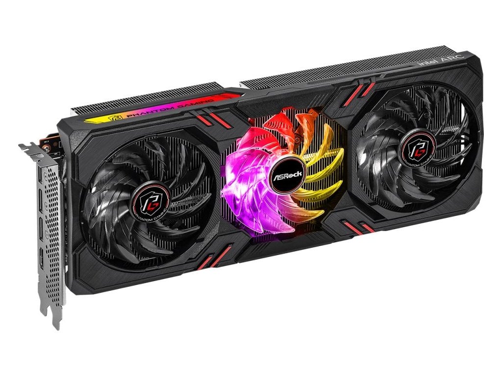 asrock intel arc a770 phantom gaming 16gb oc ien513509