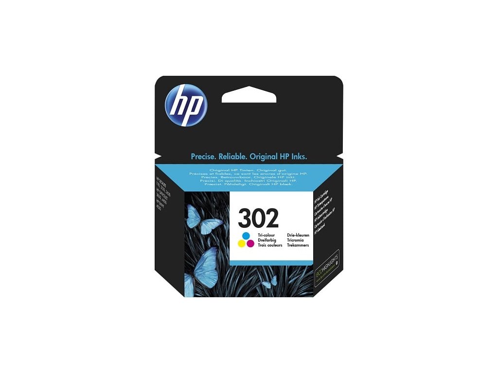 hp f6u65ae 302 tri color original ink cartridge ien251153