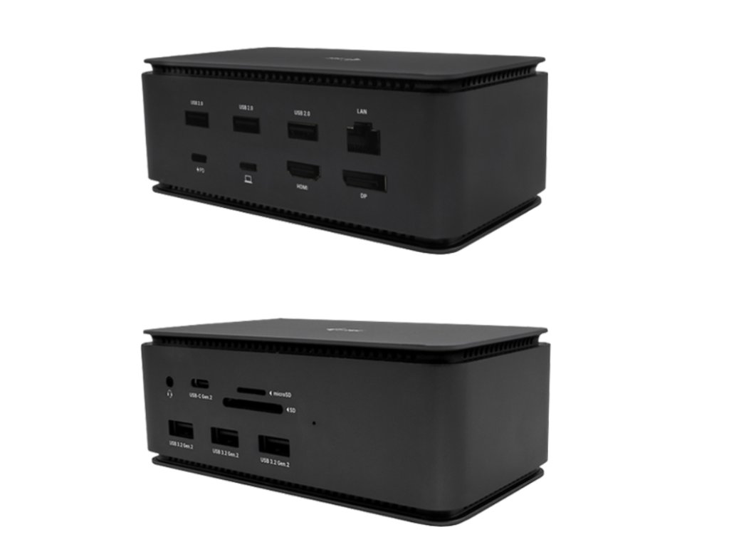i tec usb4 metal docking station dual 4k hdmi dp power delivery 80w ien437528