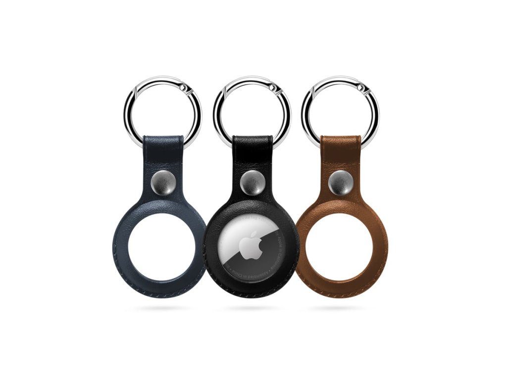 Epico Leather Case for AirTag - černá