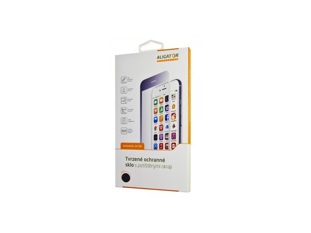 aligator print ochranne tvrzene sklo pro iphone x xs ien335010