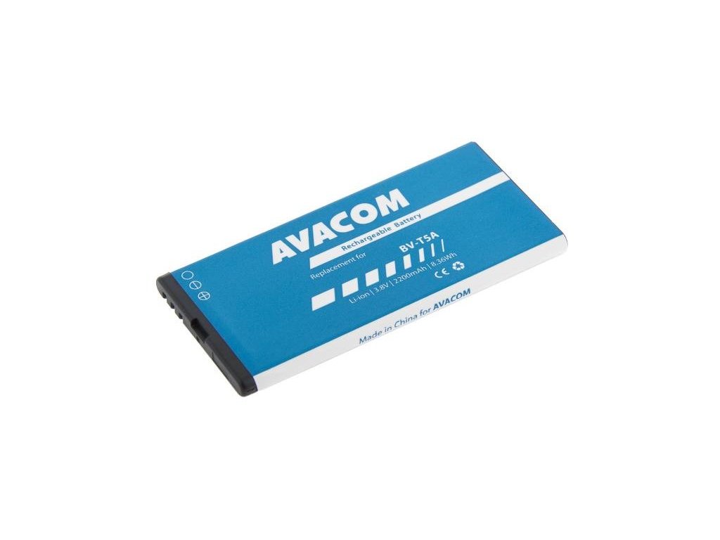 avacom baterie do mobilu nokia lumia 730 li ion 3 8v 2200mah nahrada bv t5a ien249930