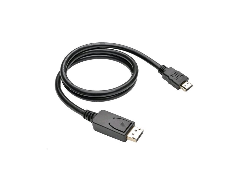 c tech kabel displayport hdmi 1m cerny ien314043