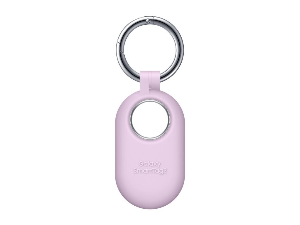 Samsung silikonový obal pro Samsung Galaxy SmartTag2 levandulový