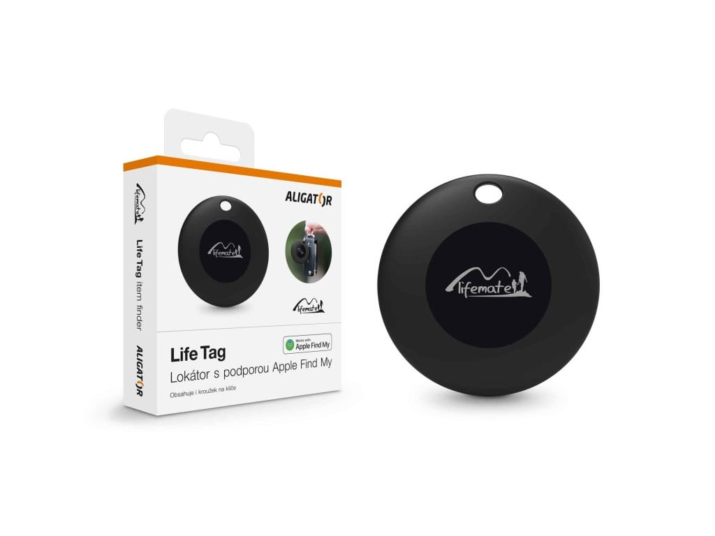 Aligator Life Tag - lokátor s podporou Apple Find My