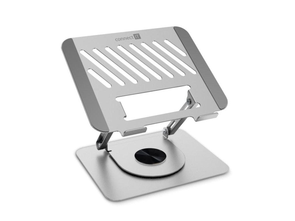 connect it rotary otocny stojanek na notebook stribrna ien531281