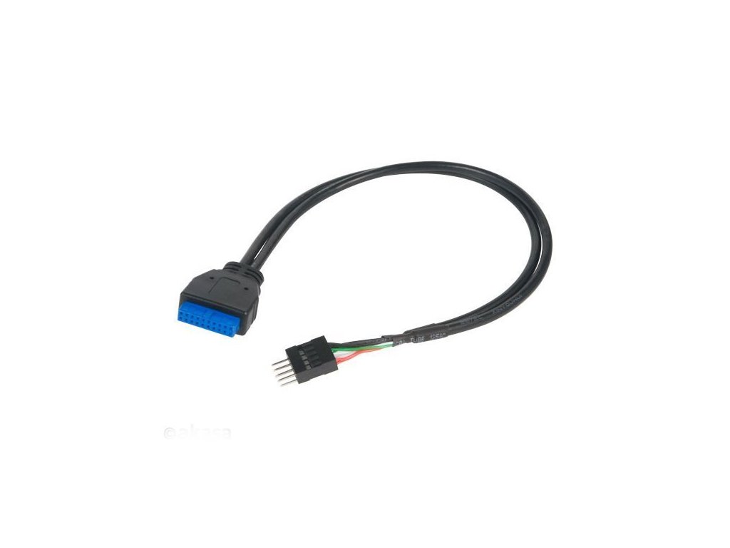 akasa usb 3 0 19 pin na usb 2 0 9 pin ien341155