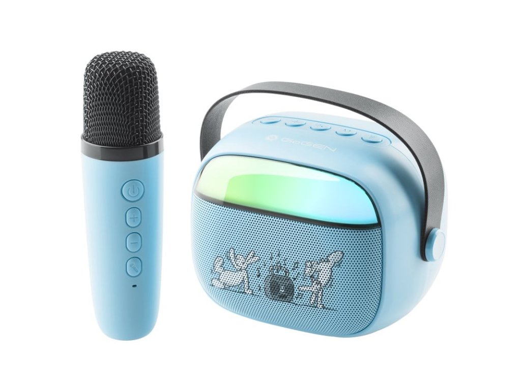 prenosny reproduktor gogen bob a bobek party modry ien533935