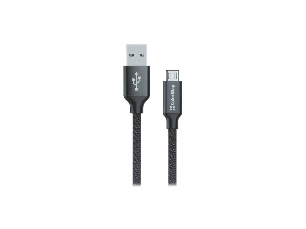 colorway usb microusb kabel 1m 2 1a cerna ien344313