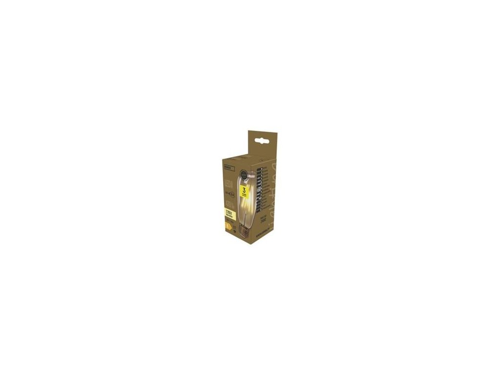 LED žárovka Vintage ST64 4W E27 teplá bílá+