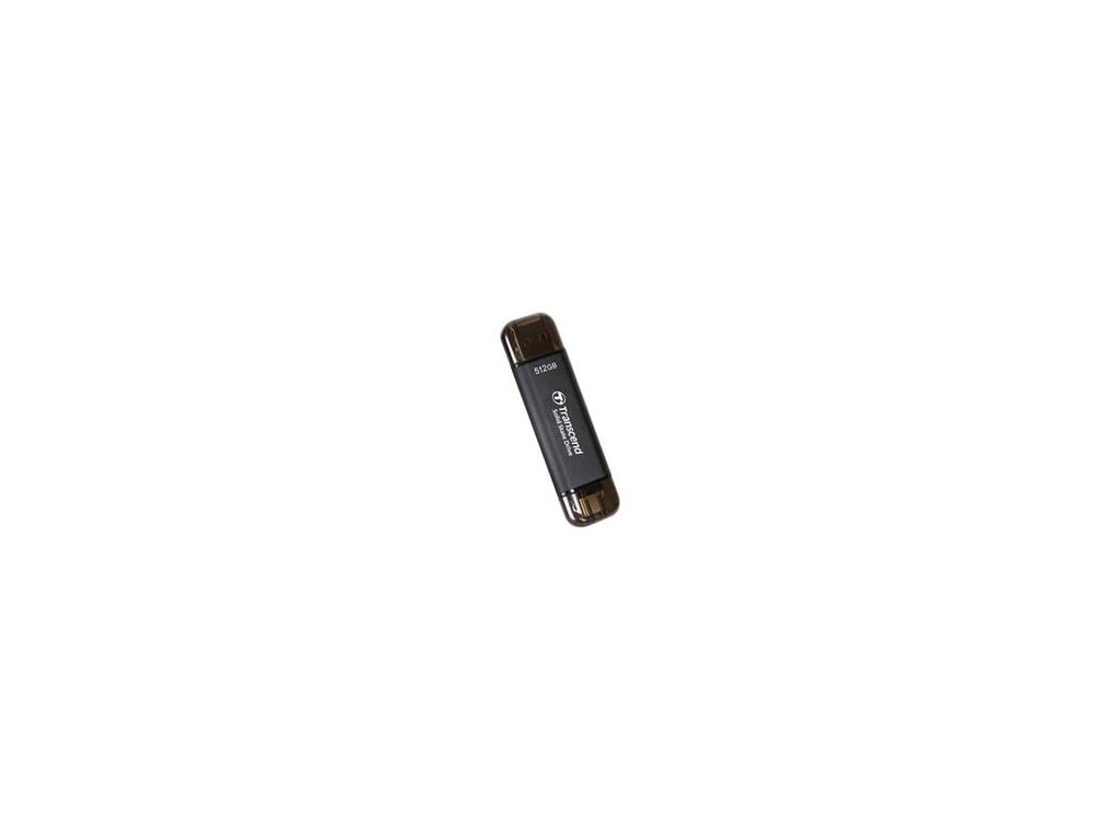 Transcend ESD310C 512GB, External SSD, USB 10Gbps, Type C/A