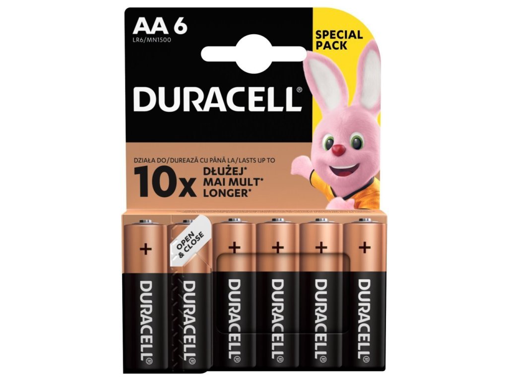 duracell basic alkalicka baterie 6 ks aa ien387169
