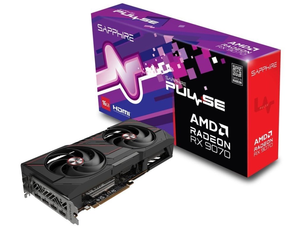 sapphire pulse radeon rx 9070 gaming 16gb ien542704