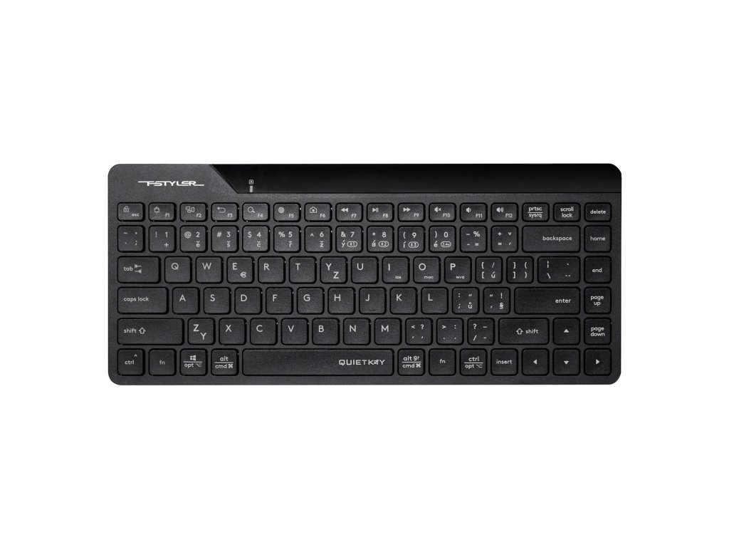 a4tech fstyler fbk22 as bezdratova dual mode bluetooth 2 4g klavesnice cz cerna ien543526