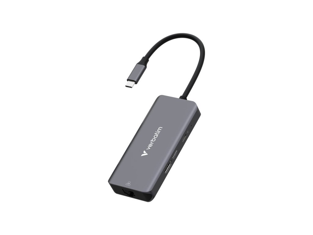 Verbatim USB-C Essentials Multiport Hub 6 Port (LAN)