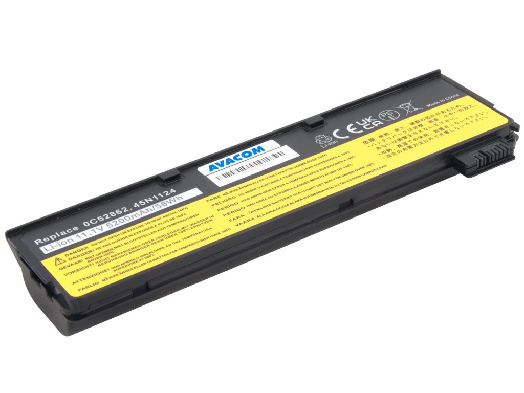 avacom baterie pro lenovo thinkpad t440s x240 li ion 11 1v 5200mah ien557730