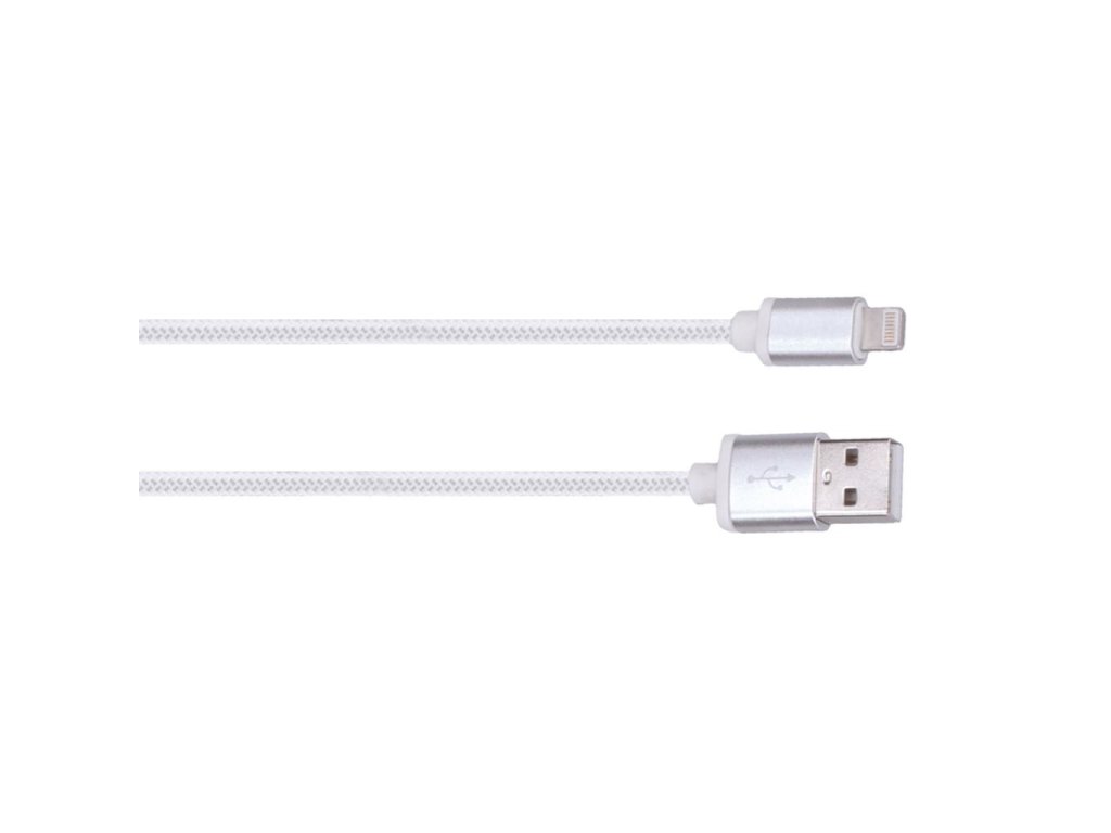 solight lightning kabel usb 2 0 a konektor lightning konektor silikon 2m ien472910
