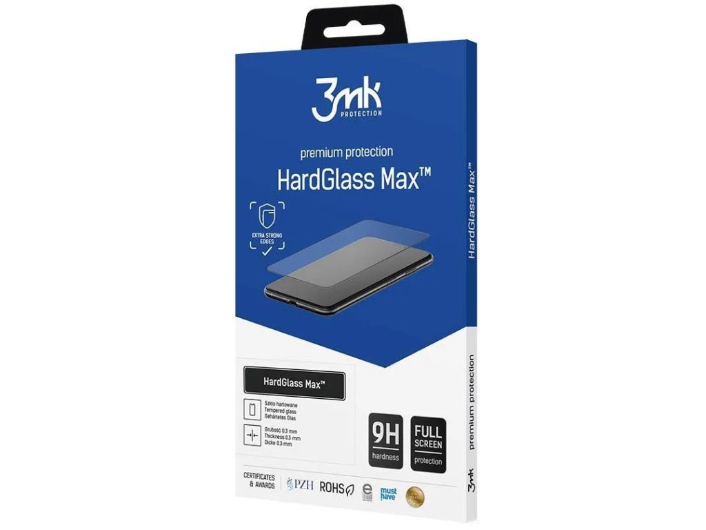 3mk tvrzene sklo hardglass max pro apple iphone 15 pro max cerna ien528049