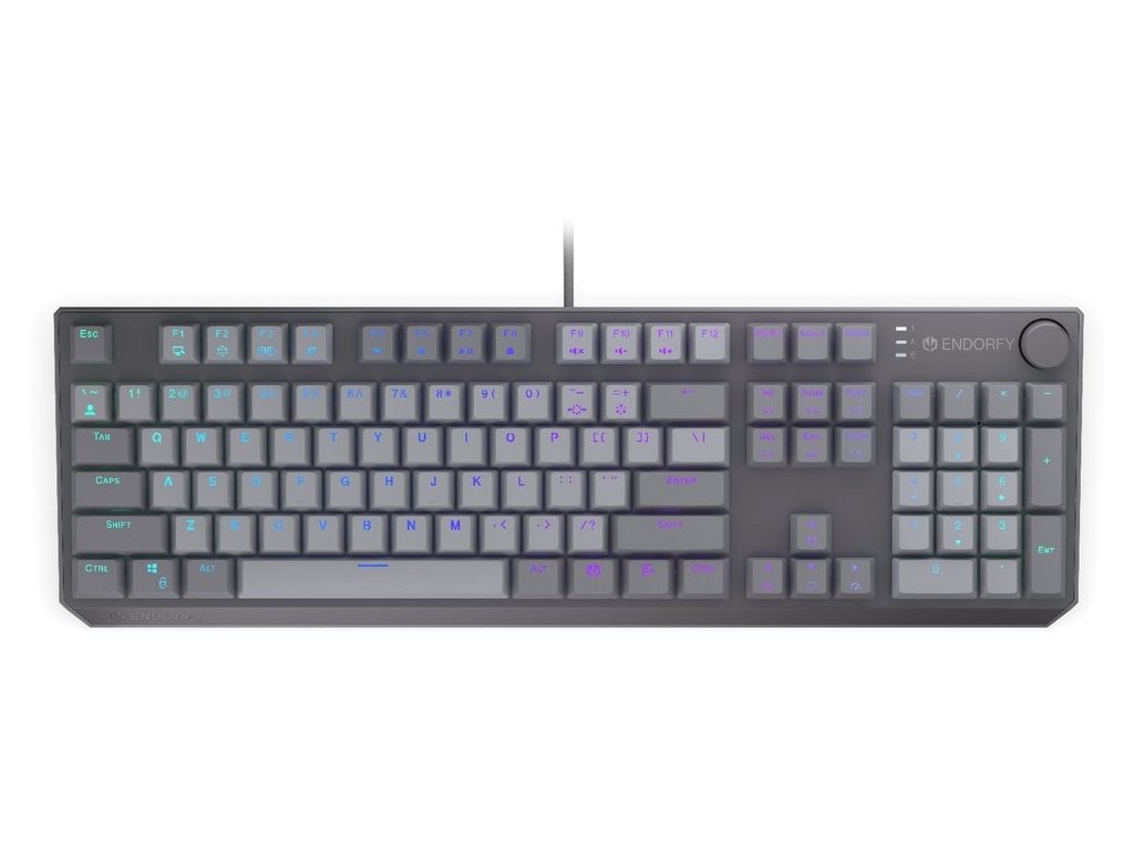 endorfy mechanicka klavesnice thock v2 dratova argb red sw usb num kl us layout ien564463
