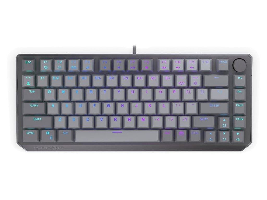 endorfy mechanicka klavesnice thock v2 75 dratova argb red sw usb zmensena us layout ien564464