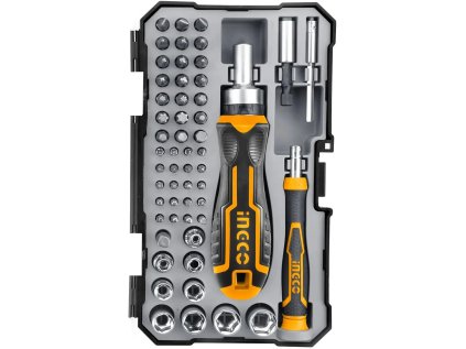 ingco hksdb0558 sroubovak racna bity sada 55ks crv ien535038