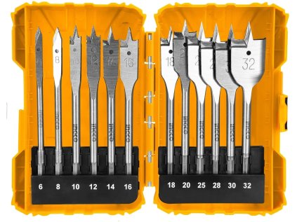 ingco akdl1201 vrtaky do dreva ploche sada 12ks o 6 32x152mm ien535066