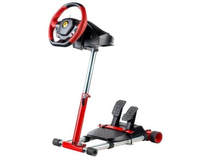 wheel stand pro stojan na volant a pedaly pro thrustmaster f458 spider cerveny ien224952