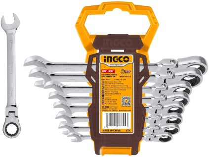 ingco hkspar1083 klic ockoplochy racnovy crmo 8 19mm 8ks crv ien535077