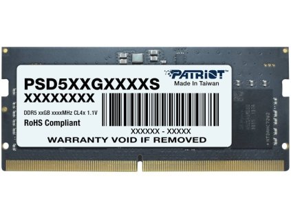 patriot signature line 16gb ddr5 so dimm 5600mt s ien561536