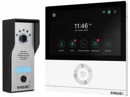 evolveo doorphone ahd7 bily monitor ien508632