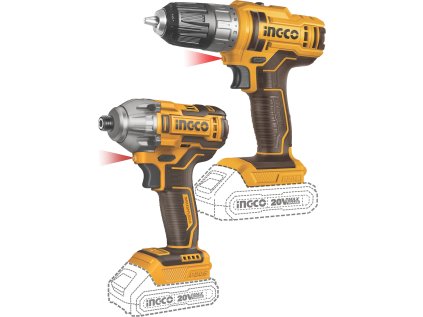 ingco cosli230708 sada aku stroju vrtaci sroubovak a razovy utahovak vc 2ks baterie a nabijecky ien532637
