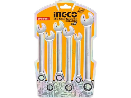 ingco hkspar1062 klic oboustranny ockoplochy a plochy sada 6ks crv ien535056