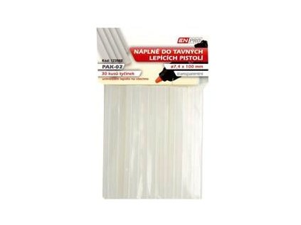 lepidlo tavne pak 02 o 7 4 x 100 mm 30 ks transparentni enpro ig478328
