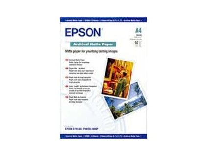 epson papir a4 archival matte 50 sheets ig32871