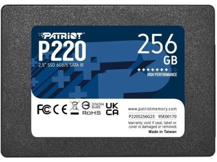 patriot p220 256gb ssd sata ien472754
