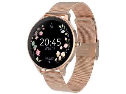 chytre hodinky forever velora sb 306 ruzovo zlate ien532045