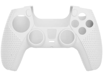 white shark silikonovy obal body lock pro ovladac ps5 bily ien496634