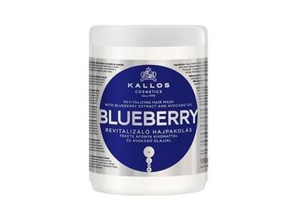 kallos blueberry hair mask 1000 ml ig409518