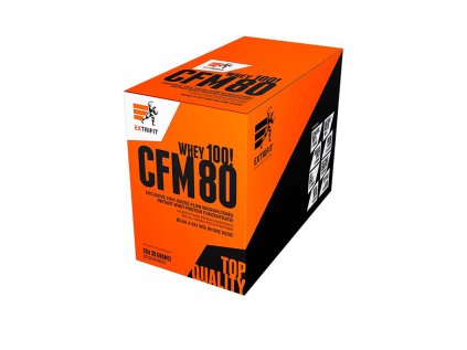 extrifit cfm instant whey 80 20 x 30 g vanilka ien572833