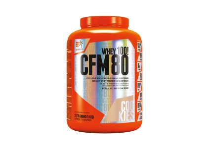 extrifit cfm instant whey 80 2270 g cookies ien572888