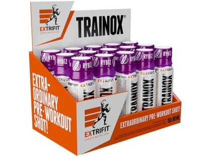 extrifit trainox shot 15 x 90 ml cerny rybiz ien552960