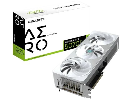 gigabyte geforce rtx 5070 ti aero oc 16g ien541551