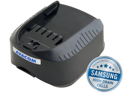 avacom bosch 18 v power for all bosch li ion 18v 2500mah clanky samsung ien401085