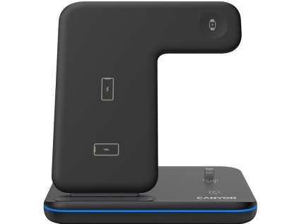 canyon bezdratova nabijecka ws 302b 3v1 vstup 9v 2a 12v 2a vystup 15w 10w 7 5w 5w type c to usb a cerna ien573625