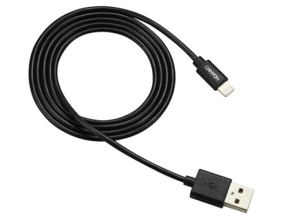 canyon nabijeci kabel lightning mfi 1 kompaktni apple certifikat delka 1m cerna ien573630