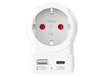 skross cestovni adapter s usb a c 20w do spojenych statu typ b ien574652