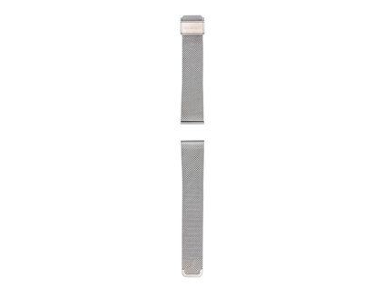 garett univerzalni reminek 20 mm stribrny kovovy typ mesh ien574566