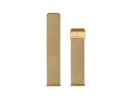 garett univerzalni reminek 18 mm zlaty kovovy typ mesh gold ien574532