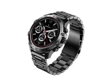 garett smartwatch v14 black steel ien574246